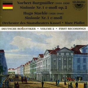 Burgmuller / Staehle / Piollet - Symphony 1 C minor Op 2  CD
